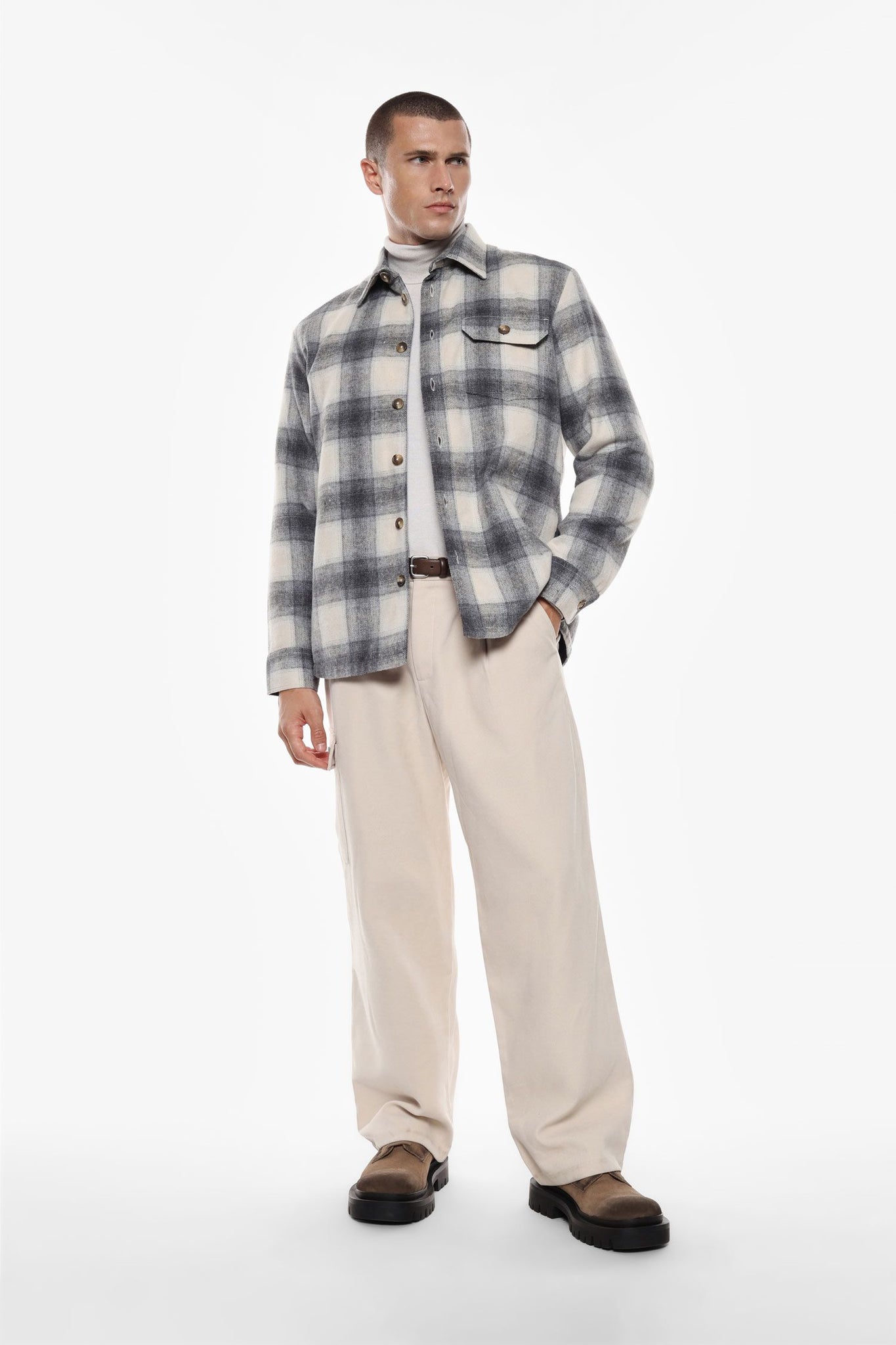 IMPERIAL GIACCA CAMICIA SCOZZESE