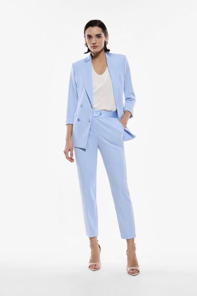 PANTALONE SMOKING STRETTO COLORATO