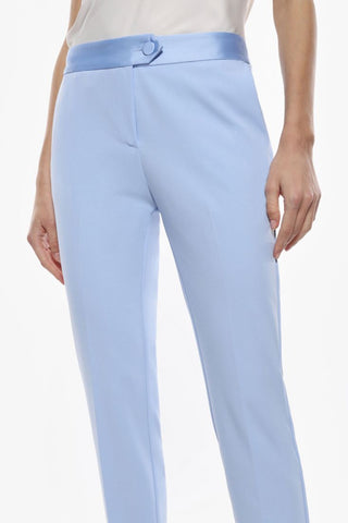 PANTALONE SMOKING STRETTO COLORATO