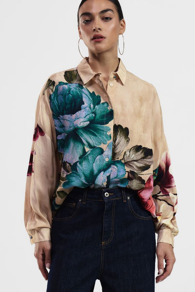 CAMICIA DIXIE MAXI FIORE