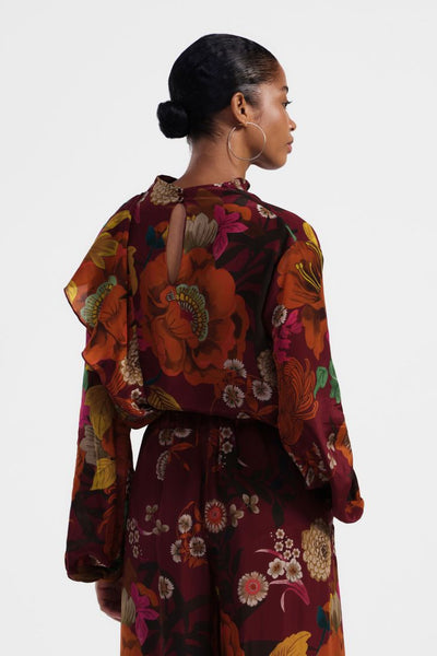 BLUSA DIXIE FANTASIA MULTICOLOR