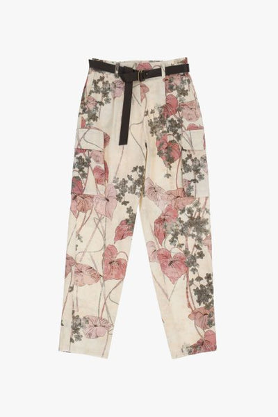 PANTALONI DIXIE CARGO A FIORI