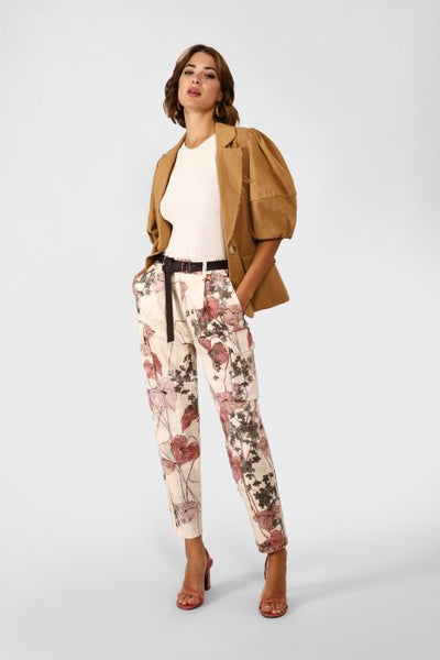 PANTALONI DIXIE CARGO A FIORI