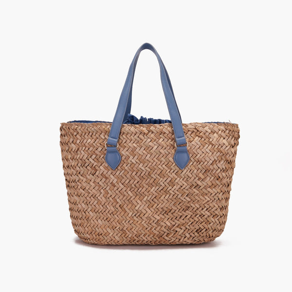 BORSA LA CARRIE IN RAFFIA CON INSERTO