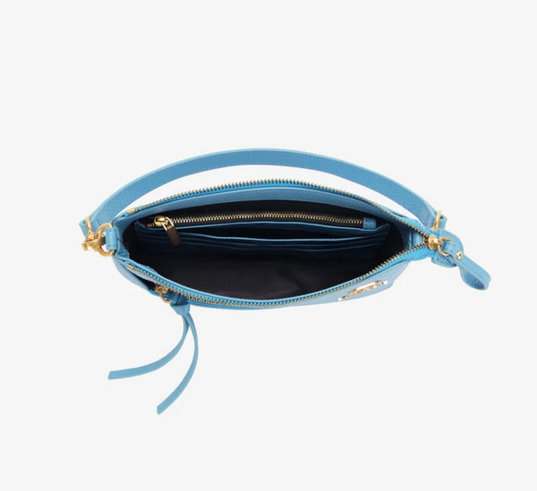 MINI BAG LA CARRIE AZZURRA