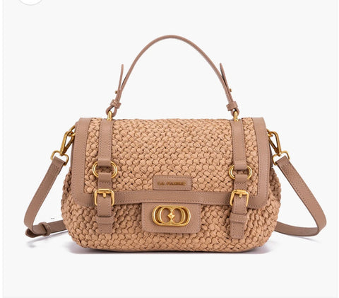 BORSA ATENA MIDI IN RAFFIA