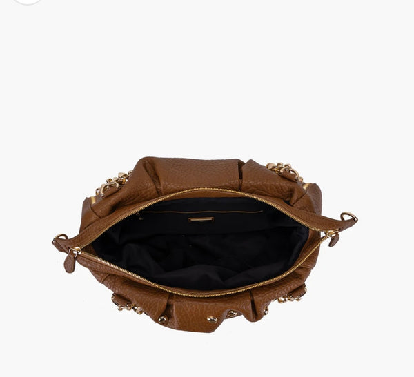 BORSA LA CARRIE SHOPPING CUOIO
