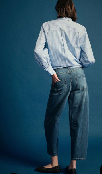 JEANS PLEASE BALLOON VITA ALTA