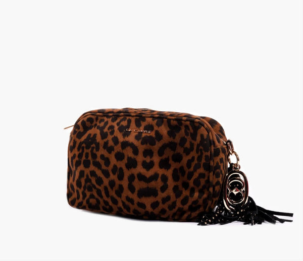 BORSA LA CARRIE ANIMALIER A TRACOLLA