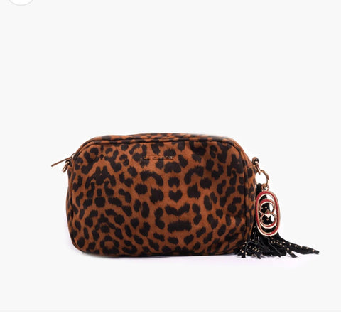 BORSA LA CARRIE ANIMALIER A TRACOLLA