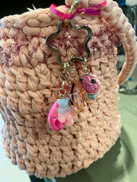 BORSA HANDMADE SECCHIELLO ROSA