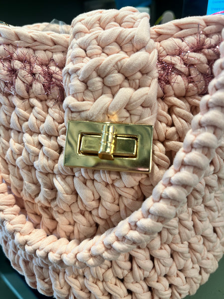 BORSA HANDMADE SECCHIELLO ROSA