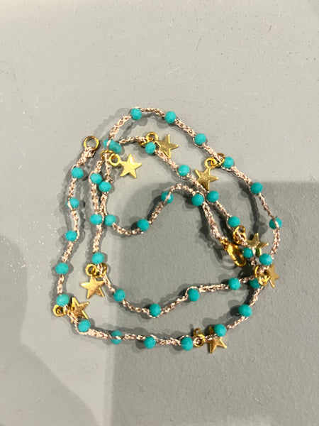 COLLANINA HANDMADE CRISTALLI E STELLE