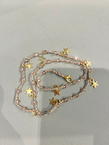 COLLANINA HANDMADE CRISTALLI E STELLE