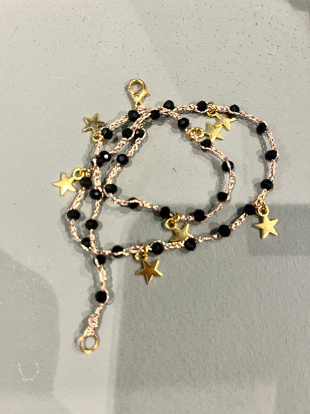 COLLANINA HANDMADE CRISTALLI E STELLE